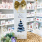 Christmas Personalised Bottle Bag - Personalised Gift Bag - First Christmas New Home -Family Christmas Gift - Prosecco Gift Bag - Neighbours