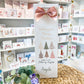 Christmas Personalised Bottle Bag - Personalised Gift Bag -Christmas Gift Idea - Family Gift Bags- Secret Santa Gift Bag -Friends Gift