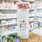 Christmas Personalised Bottle Bag - Personalised Gift Bag -Christmas Gift Idea - Family Gift Bags- Secret Santa Gift Bag -Friends Gift