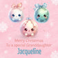 Personalised First Christmas Gift Bag ,Personalised Bauble Christmas Children's Gift Bag, Festive Gift Wrapping