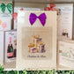 Personalised  Christmas Gift Bag ,Personalised Presents Gift Bag, Festive Gift Wrapping, Neighbours Christmas Gift, Gift for friends