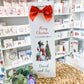 Christmas Personalised Bottle Bag - Personalised Gift Bag - Christmas Gift Bag - Neighbours Christmas Gift - Friends Christmas