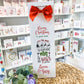 Christmas Personalised Bottle Bag - Personalised Gift Bag - Christmas Gift Idea -Funny Christmas Gift -Neighbours Christmas Gift Bag -Friend