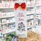 Christmas Personalised Bottle Bag - Personalised Gift Bag - Christmas Gift Bag - Christmas Gift - Christmas Gift Idea - Funny Christmas Gift