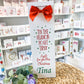 Christmas Personalised Bottle Bag - Personalised Gift Bag - Christmas Gift Idea -Funny Christmas Gift -Neighbours Christmas Gift Bag -Friend