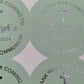 Personalised Gloss Foil First Holy Communion Stickers, Party Bag Stickers, Sweet Cone Bags