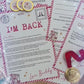 Personalised Elf I'm Back Arrival Pack, Nice List Certificate, Letter to & from Santa - Elf Gamer Design