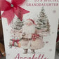 Personalised Christmas Card Santa & His Sack