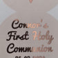 Personalised Gloss Foil First Holy Communion Party Bag Stickers