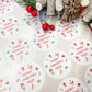 Personalised Christmas Name Stickers Elf Boy Girl For Gift Wrapping