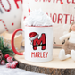 Personalised Christmas Mug, Stocking Filler, Christmas Eve Box, Hot Chocolate Mug