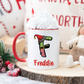 Personalised Christmas Mug, Stocking Filler, Christmas Eve Box, Hot Chocolate Mug