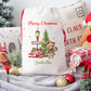 Personalised Christmas Santa Sack For Children Candy Cane Lane Teddy Bear