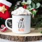 Personalised Christmas Mug, Stocking Filler, Christmas Eve Box, Hot Chocolate Mug, Snowman Initial