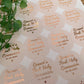 Personalised Gloss Foil First Holy Communion Party Bag Stickers