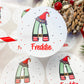 Personalised Christmas Stickers, Gift Labels, , Festive Name Stickers, Custom Present Tag, Christmas Eve Box Ideas, Santa Stocking Filler