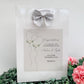 Congratulations Wedding Day Gift Bag, Custom Personalised With Names, Luxury Gift Bags