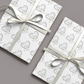 Diamond Wedding Anniversary Gift Wrap, Personalised Congratulations Anniversary Wrapping Paper,