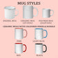 Personalised Christmas Mug, Stocking Filler, Christmas Eve Box, Hot Chocolate Mug