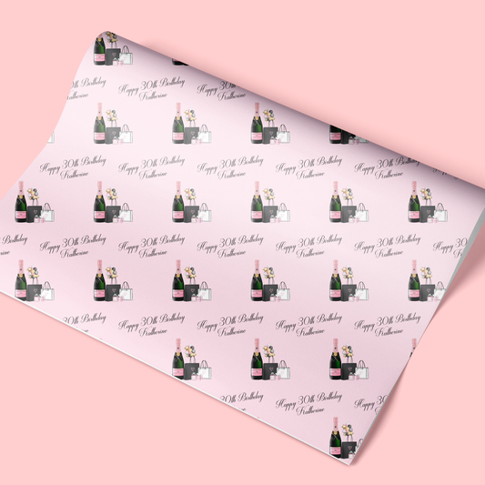 Personalised Birthday Wrapping Paper