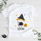 Personalised Custom Halloween T Shirt, Halloween Gift, Halloween Outfit, Witch