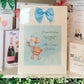 a bunch of greeting cards on a shelf