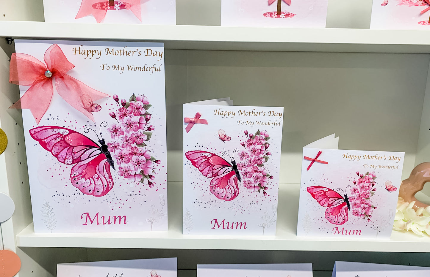 Personalised Mother's Day Card Butterfly