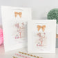 Personalised Birthday Gift Bag Girl Balloons - 4 Hair Colour Options