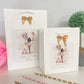 Personalised Birthday Gift Bag Girl Balloons - 4 Hair Colour Options