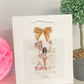 Personalised Birthday Gift Bag Girl Balloons - 4 Hair Colour Options