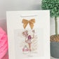 Personalised Birthday Gift Bag Girl Balloons - 4 Hair Colour Options