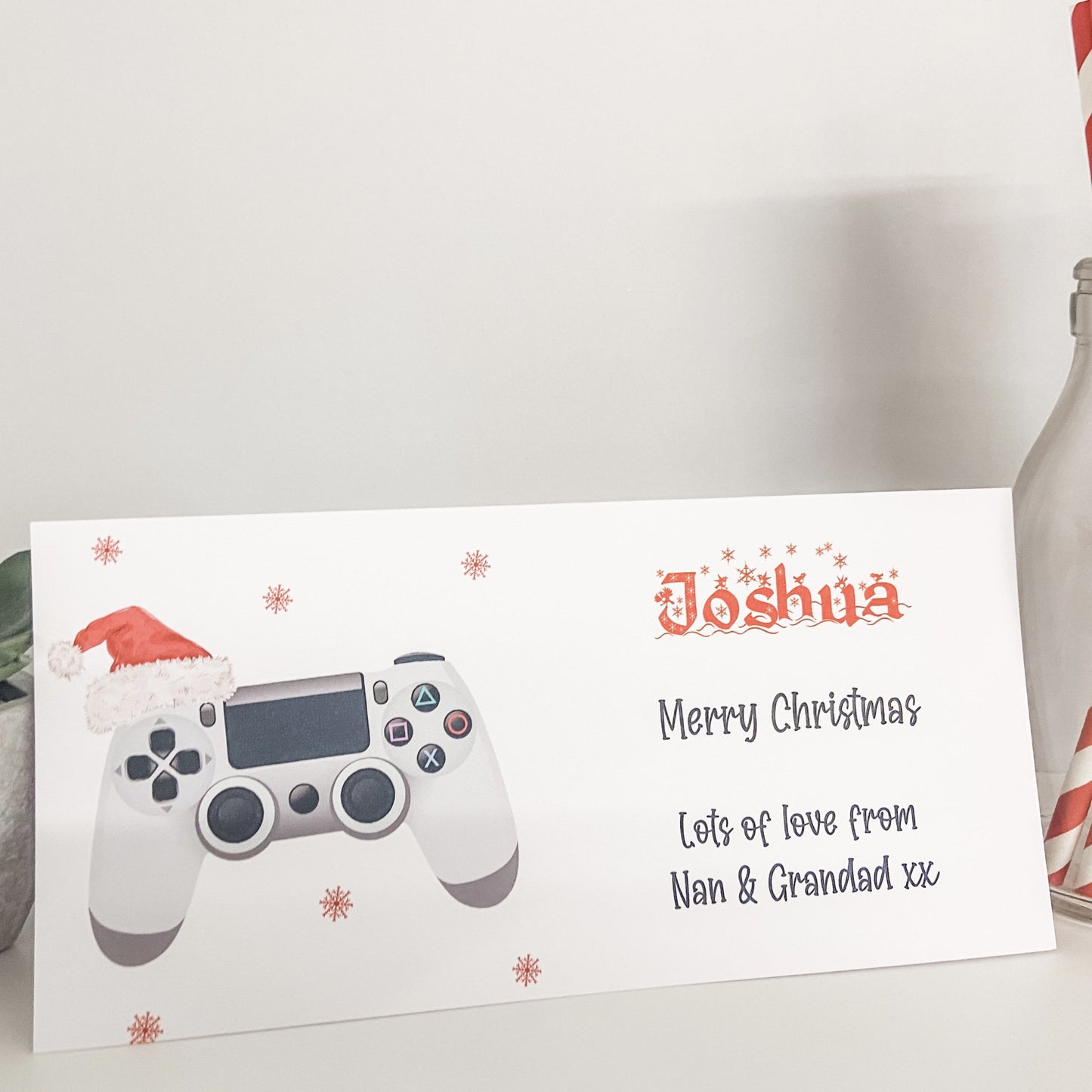 Personalised Christmas Gift Wallet Gaming