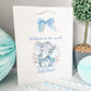 Personalised Congratulations New Baby Boy Gift Bag Watercolour Elephant