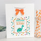 Personalised Congratulations New Big Brother Gift Bag Dinosaur