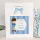 Personalised First Holy Communion Gift Bag Boy Blue