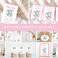 Personalised Baby Shower Welcome Sign Watercolur Elephant Pink