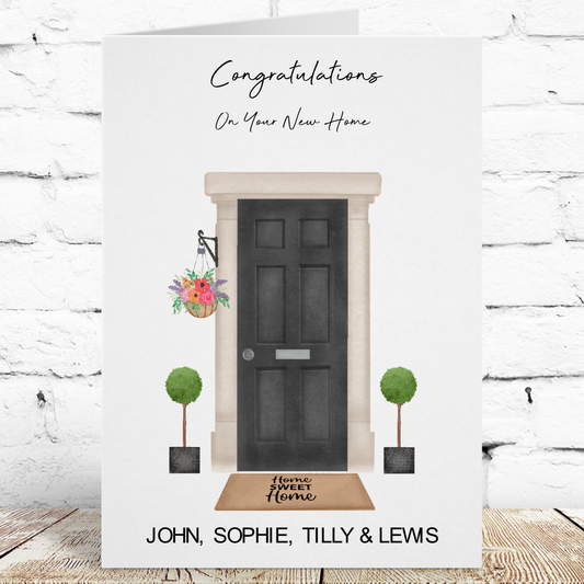Personalised Congratulations on Your New Home Card