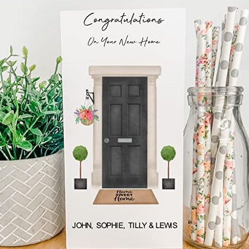 Personalised New Home Card Money Gift Wallet Voucher