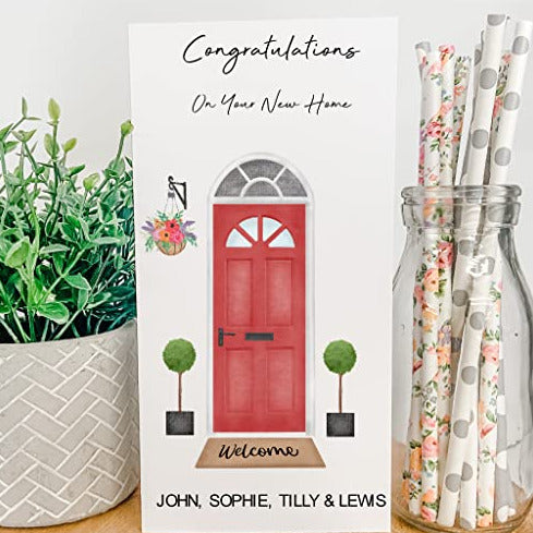 Personalised New Home Card Money Gift Wallet Voucher