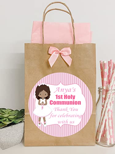 Personalised First Holy Communion Favour Thank You Gift Bag For Girl