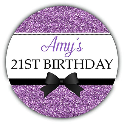 Personalised Birthday Party Stickers for Favours Party Bags