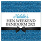 Personalised Hen Night Party Stickers for Favours Party Bags Printed Glitter Effect