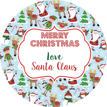 Personalised Christmas Stickers