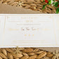 Personalised Foil Voucher Christmas Gift Card Afternoon Tea Present Surprise Reveal
