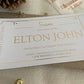 Personalised Foil Voucher Christmas Gift Card Concert Ticket Present Surprise Reveal