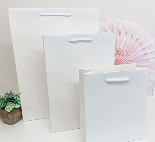 Personalised Foil Christmas Gift Bag Present Bag Favour Bag