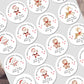 Custom Christmas gift tag labels for wrapping presents