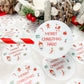 Personalised Christmas Name Stickers Elf Boy Girl For Gift Wrapping