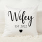 Personalised Hubby Cushion