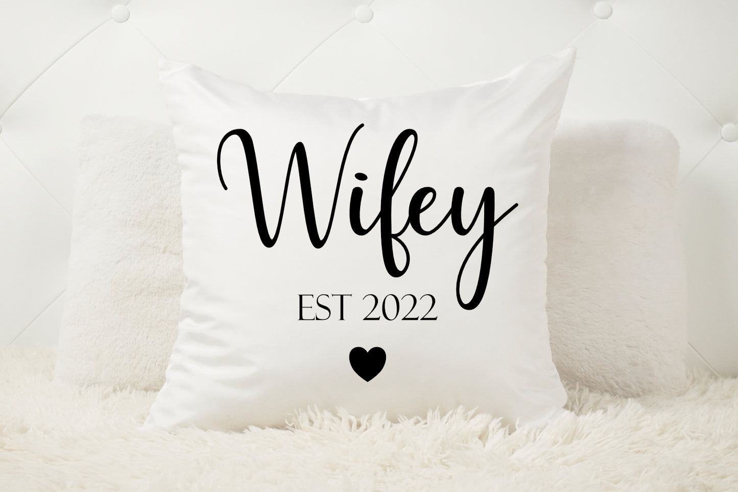 Personalised Hubby Cushion